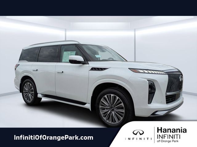 Radiant White 2026 INFINITI QX80 SUV / Crossover Rear-Wheel Drive 9-Speed Automatic