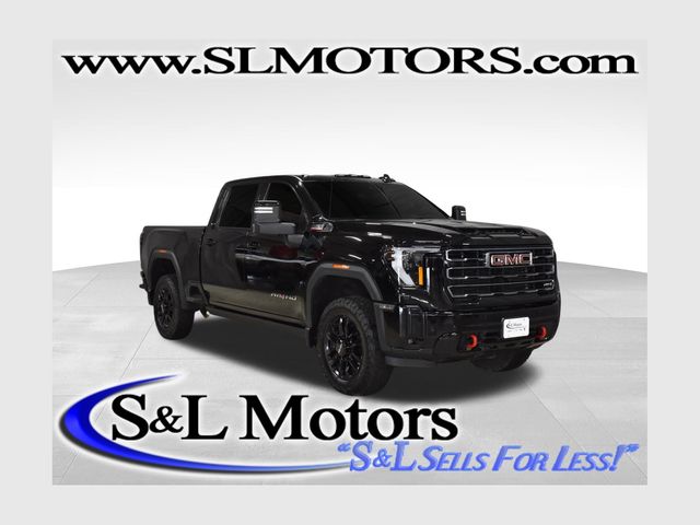 Onyx Black 2025 GMC Sierra 3500HD Pickup Truck Four-Wheel Drive Automatic