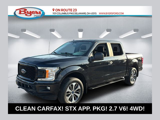 Agate Black Metallic 2019 Ford F-150 Pickup Truck Four-Wheel Drive Automatic