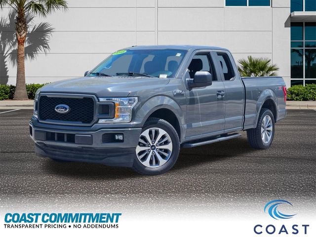 Gray (Lead Foot) 2018 Ford F-150 XL SuperCab RWD Pickup Truck 4X2 Automatic