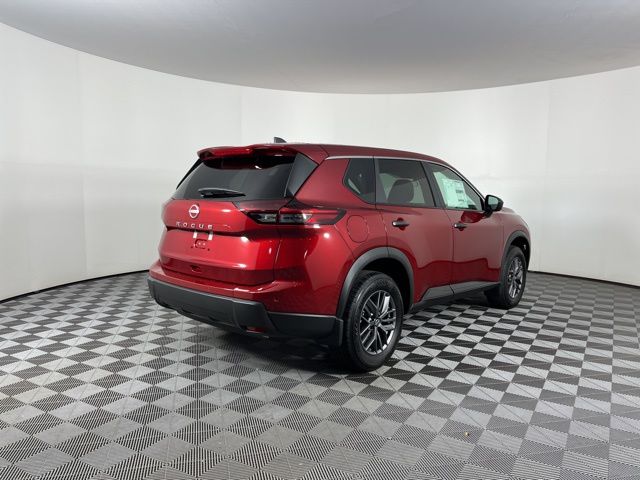 2025 Scarlet Ember Tintcoat Nissan Rogue S FWD SUV