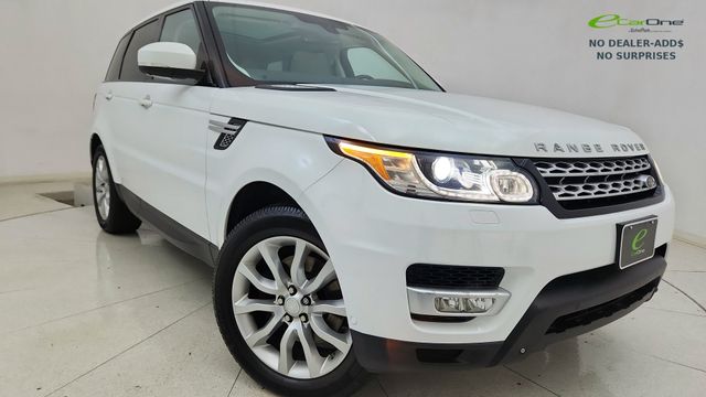 White 2015 Land Rover Range Rover Sport V6 HSE 4WD SUV / Crossover Four-Wheel Drive 8-Speed Automatic