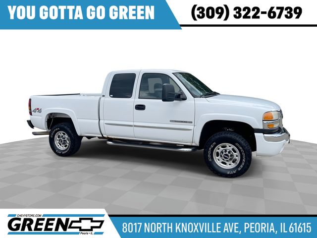Summit White 2007 GMC Sierra 2500HD Classic Pickup Truck Four-Wheel Drive 4-Speed Automatic