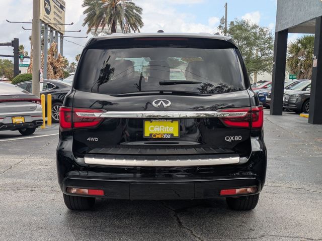 Used 2022 INFINITI QX80 LUXE 4D Sport Utility