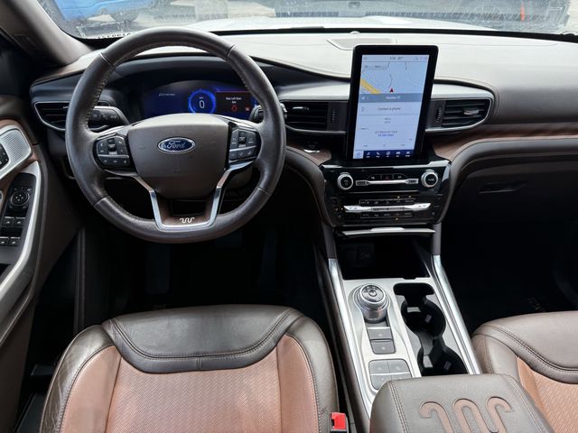 2023 Ford Explorer King Ranch White at Classic Elite Chevrolet Hwy 6