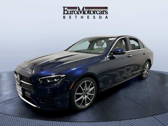 Nautical Blue Metallic 2023 Mercedes-Benz E-Class Sedan All-Wheel Drive 9-Speed Automatic