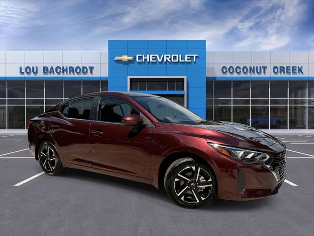 Rosewood 2025 Nissan Sentra Sedan Front-Wheel Drive Continuously Variable Transmission