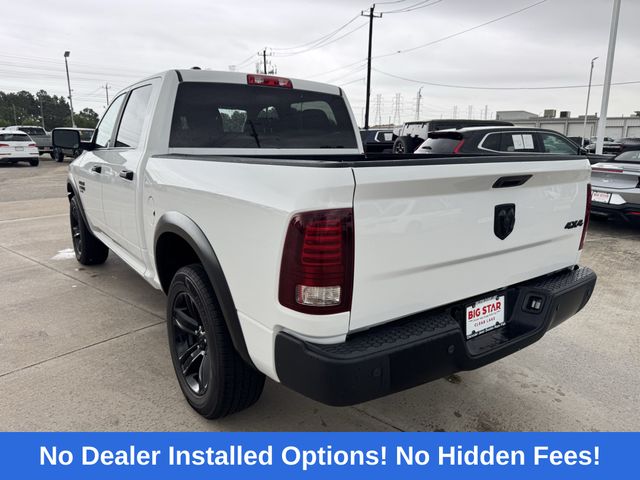 2024 Ram 1500 Classic Warlock White at Wharton Chevrolet GMC