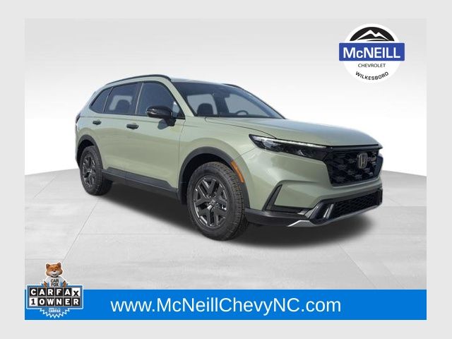 Ash Green Metallic 2026 Honda CR-V Hybrid TrailSport AWD SUV / Crossover All-Wheel Drive Continuously Variable Transmission