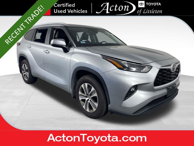 Celestial Silver Metallic 2024 Toyota Highlander SUV / Crossover All-Wheel Drive 8-Speed Automatic