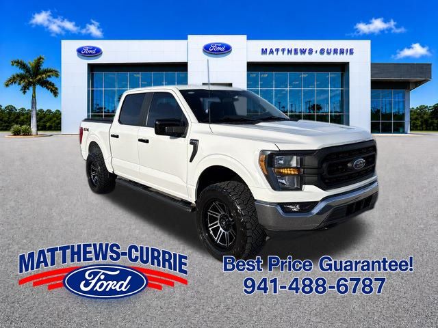 Oxford White 2023 Ford F-150 Pickup Truck Four-Wheel Drive Automatic