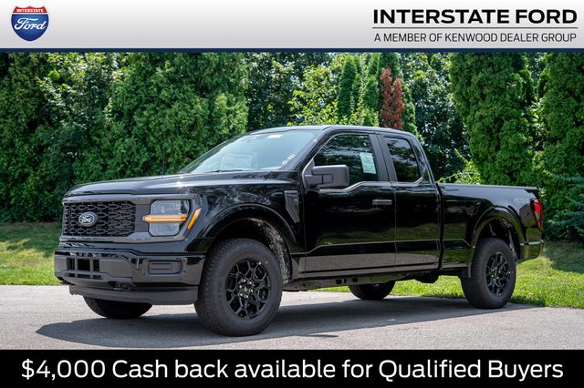 Black Metallic 2026 Ford F-150 Pickup Truck Four-Wheel Drive Automatic