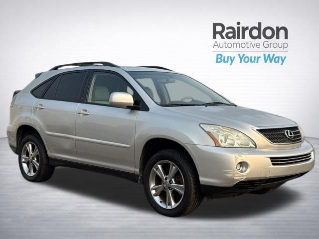 Millennium Silver Metallic 2007 Lexus RX Hybrid SUV / Crossover All-Wheel Drive Continuously Variable Transmission