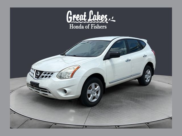 Pearl White Metallic 2013 Nissan Rogue SUV / Crossover Front-Wheel Drive Continuously Variable Transmission