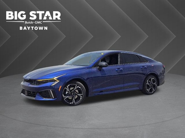 2025 Kia K5 GT-Line Blue at Shottenkirk Kia Fort Bend