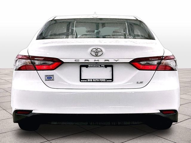 2022 Toyota Camry LE White at Subaru and VW of Moon Township