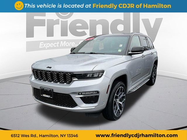 Silver Zynith 2024 Jeep Grand Cherokee SUV / Crossover Four-Wheel Drive 8-Speed Automatic