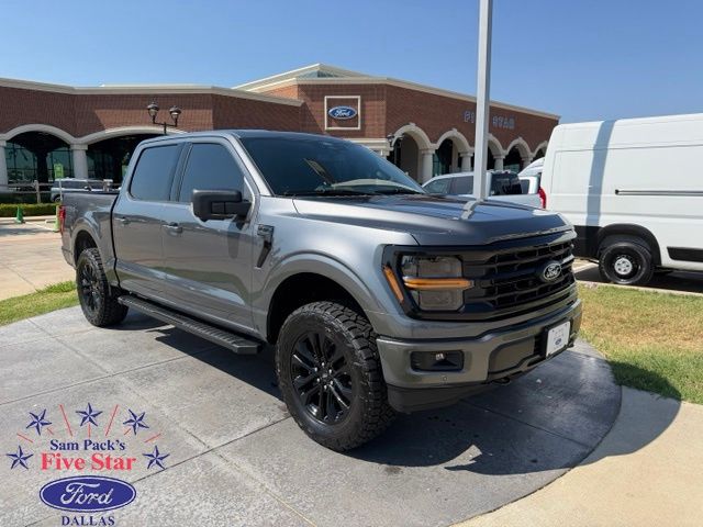 Gray Metallic 2025 Ford F-150 Pickup Truck Four-Wheel Drive Automatic