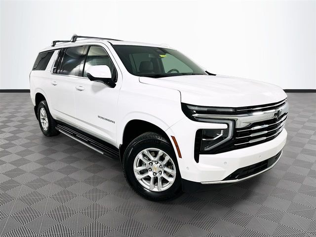 Summit White 2025 Chevrolet Suburban LT 4WD SUV / Crossover Four-Wheel Drive
