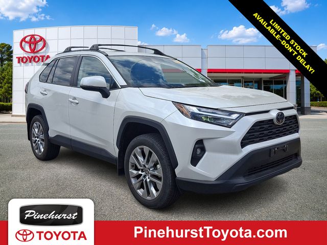 White 2023 Toyota RAV4 XLE Premium FWD SUV / Crossover Front-Wheel Drive 8-Speed Automatic