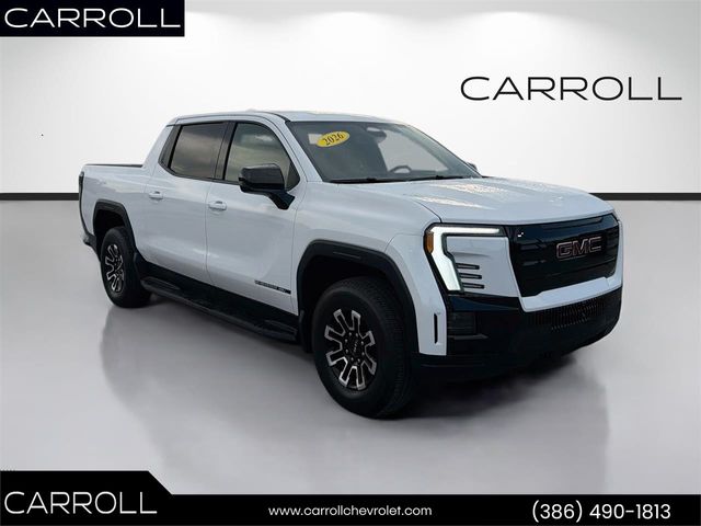 Summit White 2026 GMC Sierra EV Pickup Truck All-Wheel Drive 1-Speed Automatic