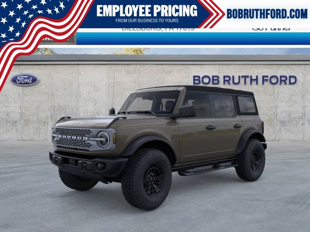 2026 Ford Bronco Badlands Gray at Bob Ruth Ford