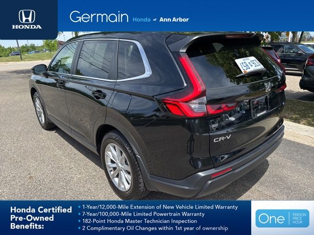 Certified Used 2025 Crystal Black Pearl Honda EX image 11