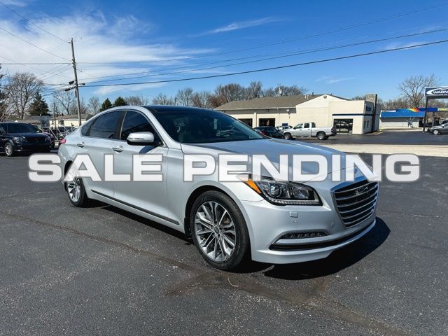 Santiago Silver 2016 Hyundai Genesis Sedan 8-Speed Automatic
