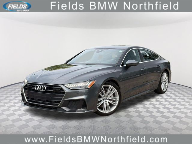 Daytona Gray Pearl 2019 Audi A7 Sedan All-Wheel Drive 7-Speed Automatic