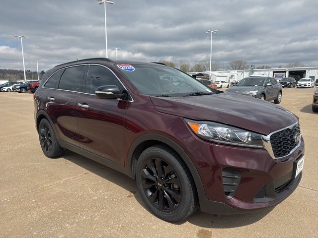 Red (Sangria) 2019 Kia Sorento S V6 FWD SUV / Crossover Front-Wheel Drive 8-Speed Automatic