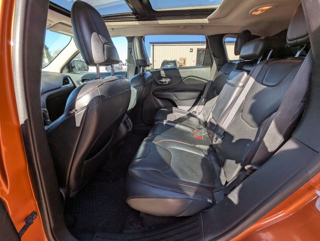 2015 Mango Tango Pearlcoat Jeep Cherokee Trailhawk 4X4 SUV