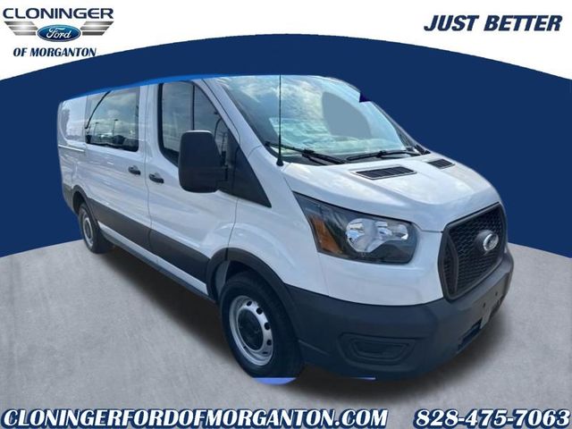 Oxford White 2025 Ford Transit Cargo 150 Low Roof RWD Van Rear-Wheel Drive Automatic