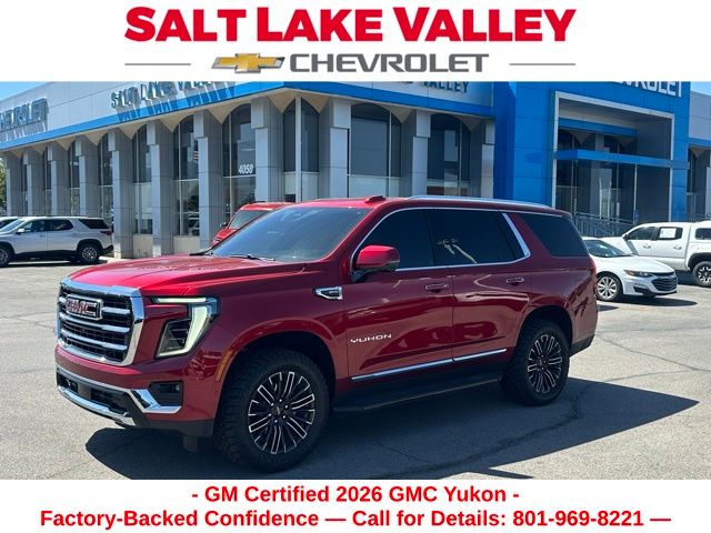 Volcanic Red Tintcoat 2026 GMC Yukon Elevation 4WD SUV / Crossover Four-Wheel Drive