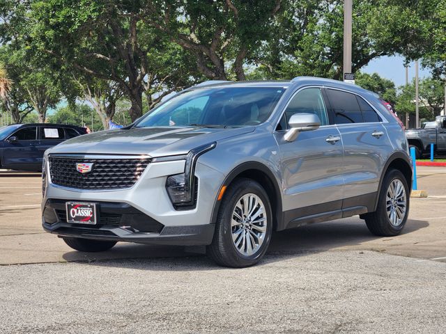 2025 Cadillac XT4 Premium Luxury Silver at Tom Peacock Cadillac
