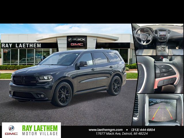 Brilliant Black Crystal Pearlcoat 2016 Dodge Durango SUV / Crossover All-Wheel Drive 8-Speed Automatic