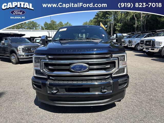 Used 2022 Blue Ford Platinum image 3