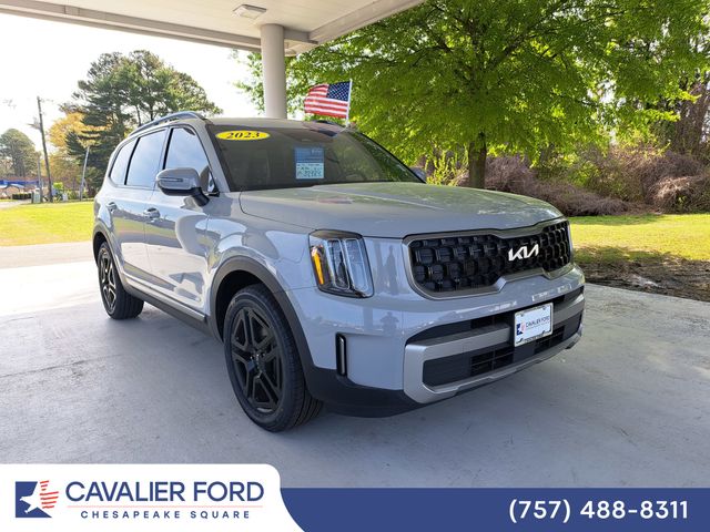 Wolf Gray 2023 Kia Telluride EX X-Line AWD SUV / Crossover All-Wheel Drive 8-Speed Automatic