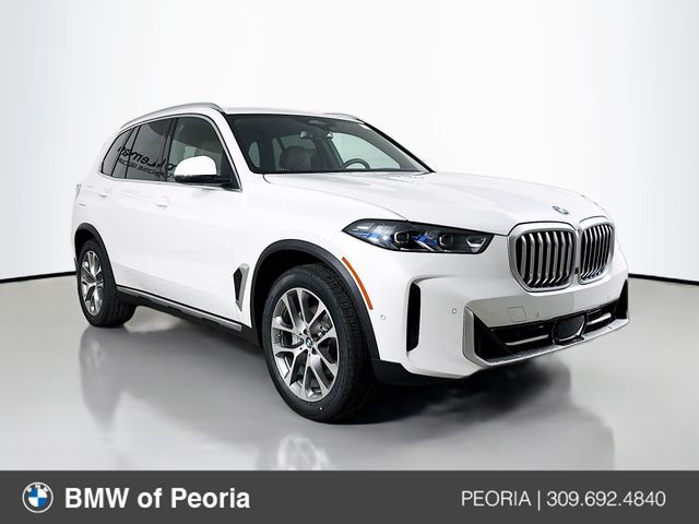 Mineral White Metallic 2026 BMW X5 SUV / Crossover All-Wheel Drive 8-Speed Automatic
