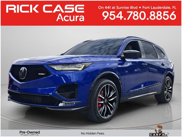 Blue 2023 Acura MDX SUV / Crossover All-Wheel Drive Automatic
