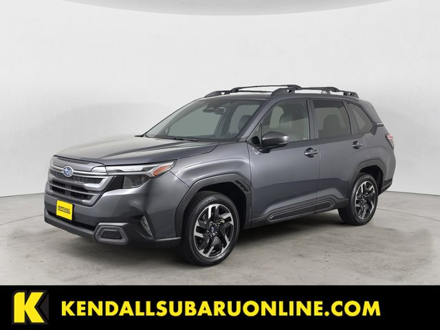 Gray Metallic 2025 Subaru Forester SUV / Crossover All-Wheel Drive Continuously Variable Transmission