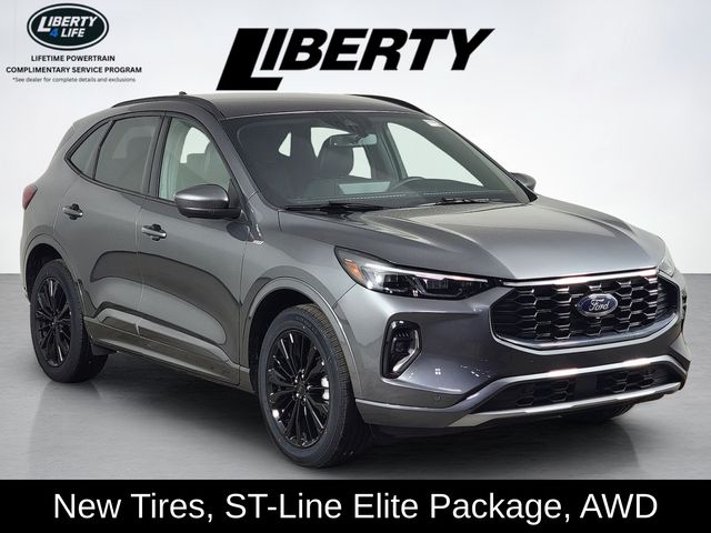 Carbonized Gray Metallic 2023 Ford Escape SUV / Crossover All-Wheel Drive 8-Speed Automatic