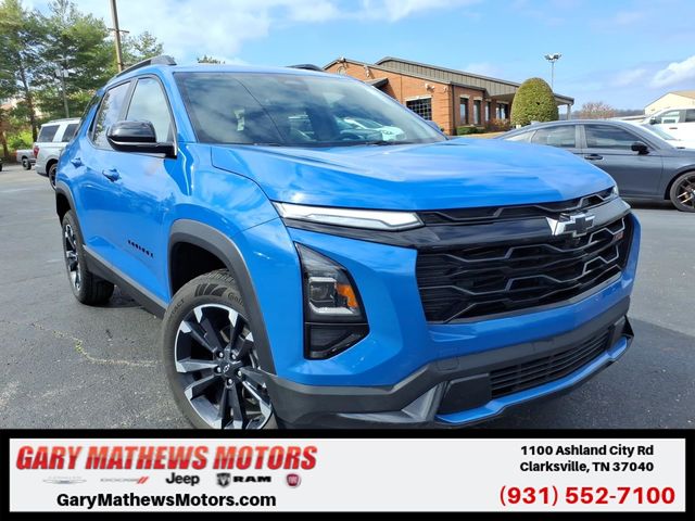 Blue Metallic 2026 Chevrolet Equinox SUV / Crossover Front-Wheel Drive Continuously Variable Transmission