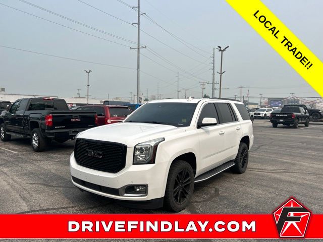 Summit White 2019 GMC Yukon SUV / Crossover Four-Wheel Drive 6-Speed Automatic Overdrive