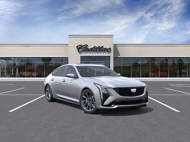 Argent Silver Metallic 2026 Cadillac CT5 Sport AWD Sedan All-Wheel Drive Automatic