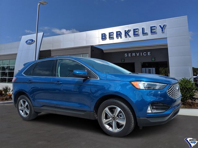 Atlas Blue Metallic 2024 Ford Edge SUV / Crossover All-Wheel Drive 8-Speed Automatic