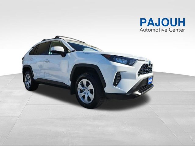 Super White 2021 Toyota RAV4 LE FWD SUV / Crossover Front-Wheel Drive 8-Speed Automatic