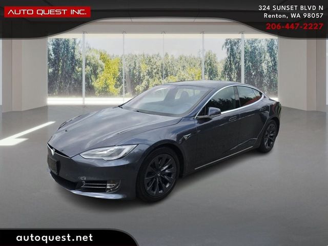 Silver 2018 Tesla Model S 100D AWD Sedan All-Wheel Drive 1-Speed Automatic