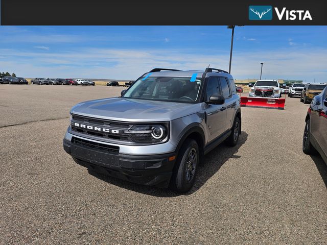 Silver Metallic 2023 Ford Bronco Sport Big Bend AWD SUV / Crossover All-Wheel Drive 8-Speed Automatic