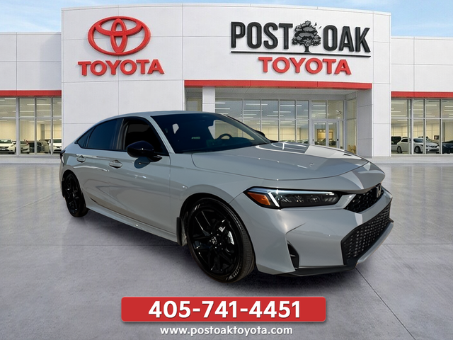 Sonic Gray Pearl 2026 Honda Civic Hybrid Sedan Front-Wheel Drive Continuously Variable Transmission