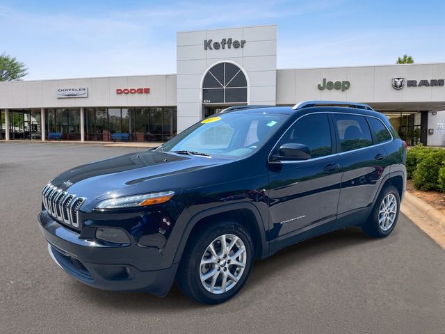 Diamond Black Crystal Pearlcoat 2017 Jeep Cherokee SUV / Crossover Front-Wheel Drive 9-Speed Automatic
